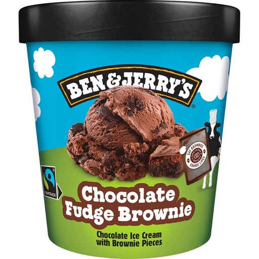 BEN & JERRY´S CHOCOLATE AND BROWNIE 465ML