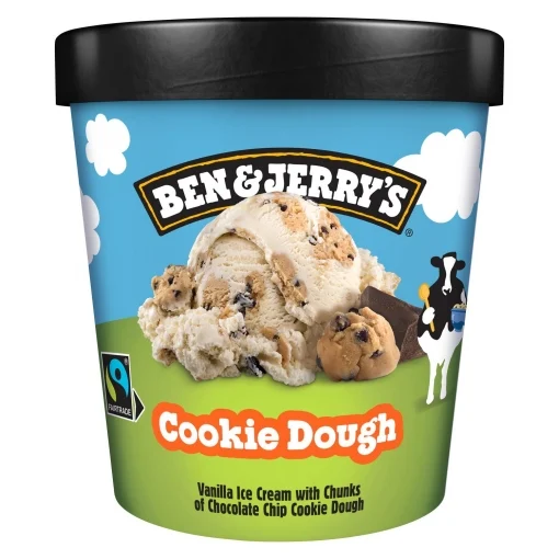 BEN & JERRY´S VAINILLA AND COOKIES 465ML